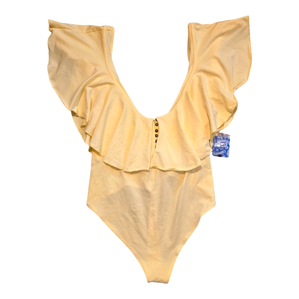Free People Matilda Ruffled Body Size M